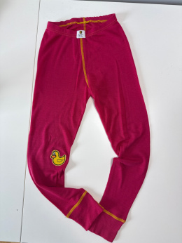 Legginsy 100% merino, r. 8 lat