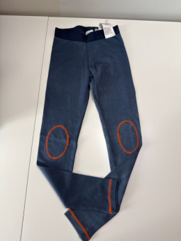 Legginsy 122/128 merino 100%